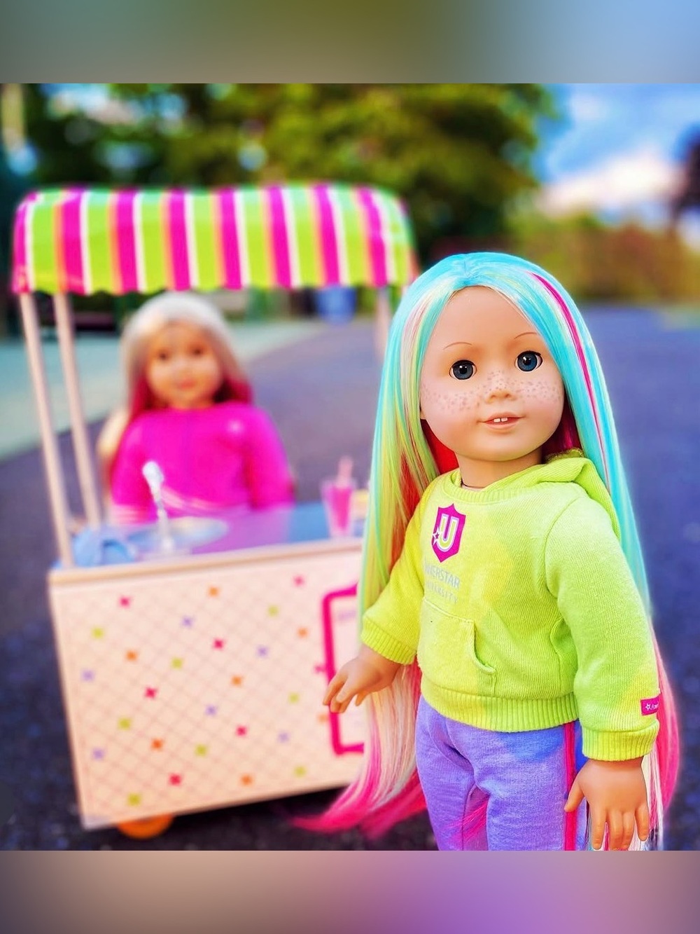 American Girl doll custom